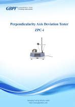 Axial Deviation Tester wholesaling|ZPC.